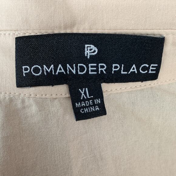 Pomander Place Sandstone Cotton Mabel Maxi Dress Size XL - Picture 7 of 8